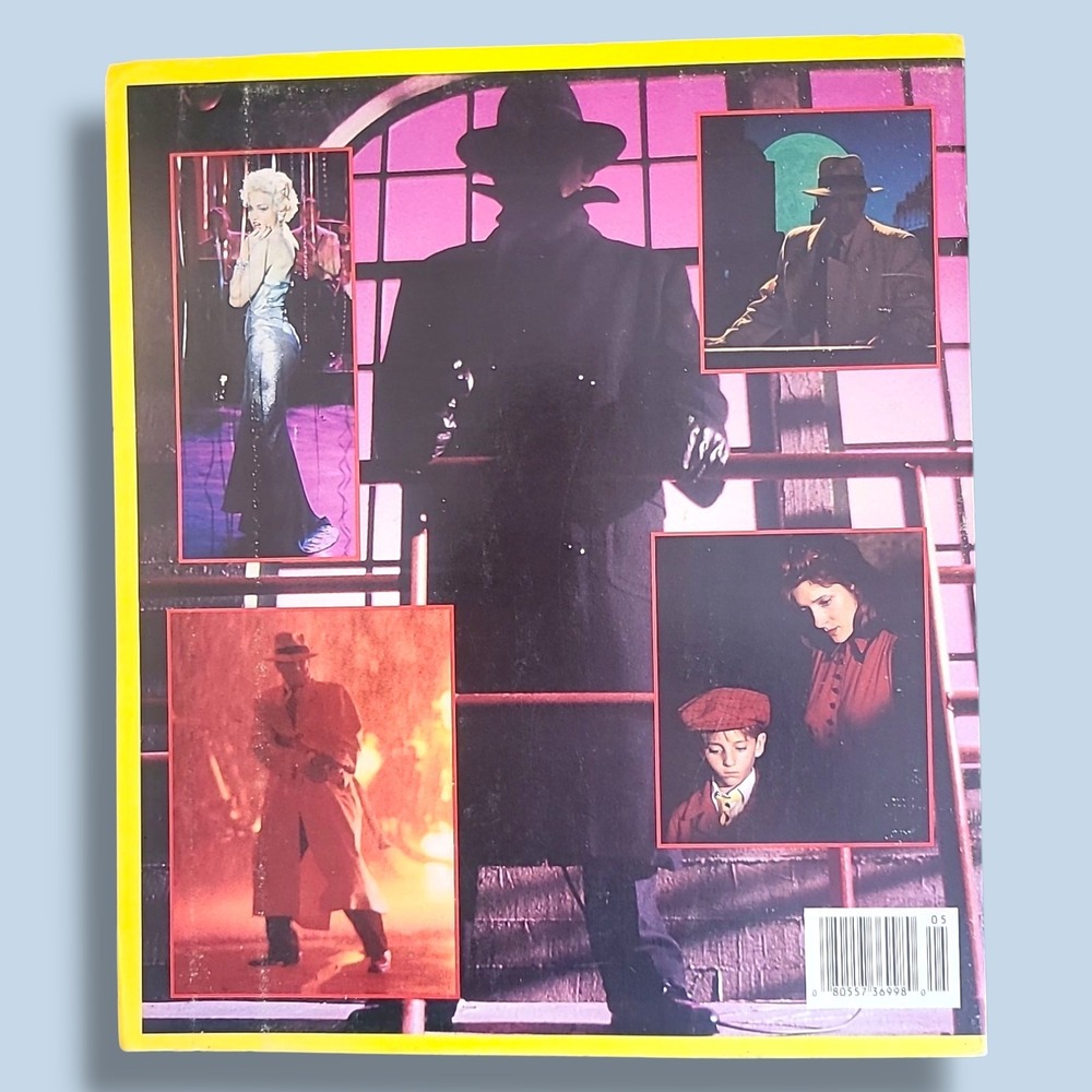 Official Dick Tracy Giant Sticker Poster Set Panini 1990 Movie Promo Unused - Picture 2 of 2